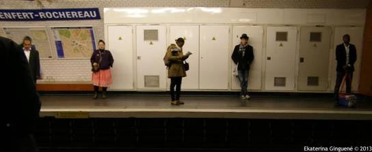 De la série Métro d'Ekaterine Ginguené