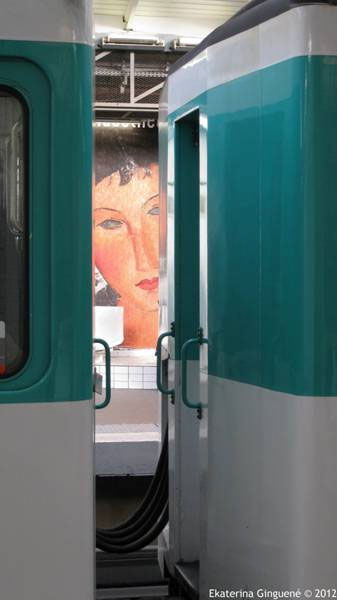 De la série Métro d'Ekaterine Ginguené