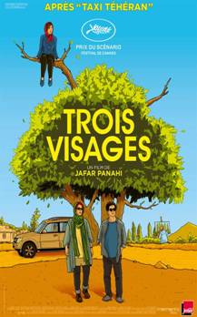 Trois visages : Affiche